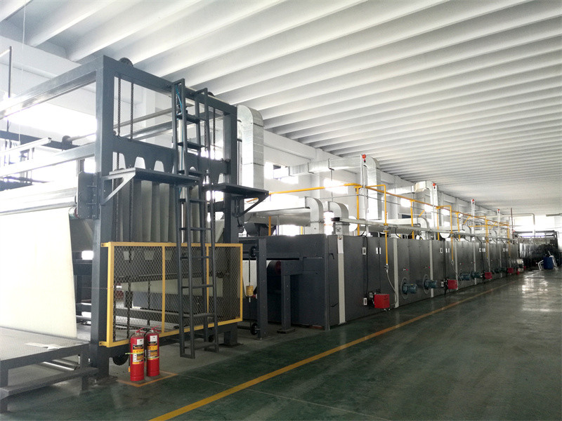 Foshan New Dream Carpet Co., Ltd. fabriek productielijn