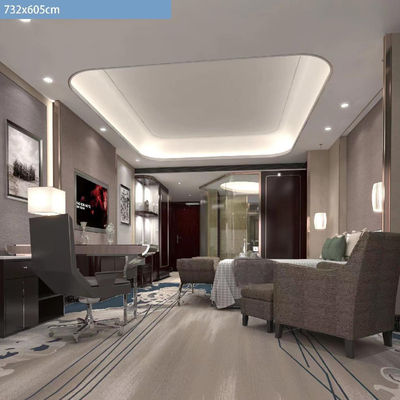 Custom Hotel Lobby Wall To Wall tapijt voor 5 sterren commercieel banket gang gang