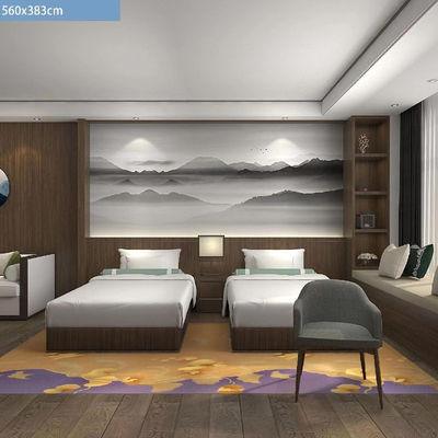 Custom Hotel Lobby Wall To Wall tapijt voor 5 sterren commercieel banket gang gang