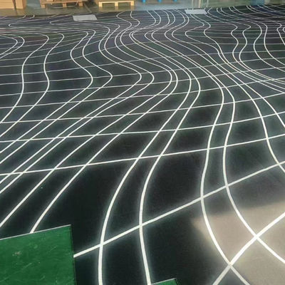 50x100 cm op maat gemaakte 3D-geprinte nylon kantoor tapijttegels voor bruiloft