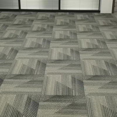 50x100 cm op maat gemaakte 3D-geprinte nylon kantoor tapijttegels voor bruiloft