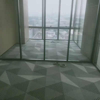 Wasbaar Nylon Tile Carpet Printed Hotel Carpet 60,96cmx60,96cm voor in Commercial Room