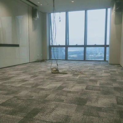 5-sterren hotel vierkant nylon geprinte tapijttegels gemaakt van nylon met PE modulaire rug