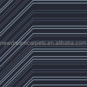 Machine Made PP/Nylon Waterproof Fireproof Carpet Tiles ND7214 in met Loop Pile Pattern