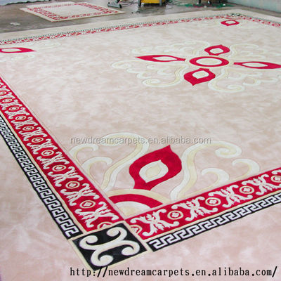 Hand Tufted Viscose tapijt voor hotelkamer en 86 0757-29323616 Anytime Call Service