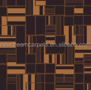 Canton PP / Nylon waterdichte vuurdichte tapijttegels van met Animal Print Pattern