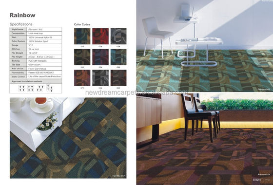 Jacquard Stijl 60*60 tapijttegels Italië's superieure keuze voor vloerbehoeften