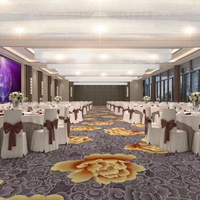 Hotel Lobby Hall 100% Nylon Custom Printing Carpets met moderne design stijl door Carpet