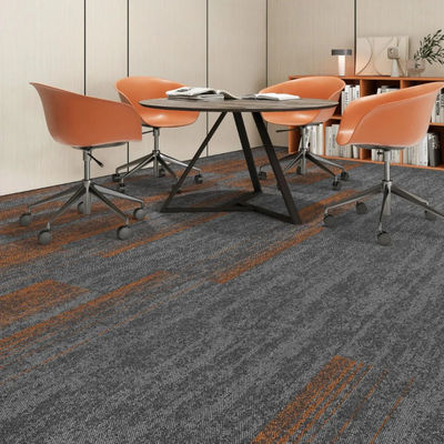 6 mm totale dikte 50x50 60x60 vierkant grootte lusstapel tapijttegels voor hotel en kantoor