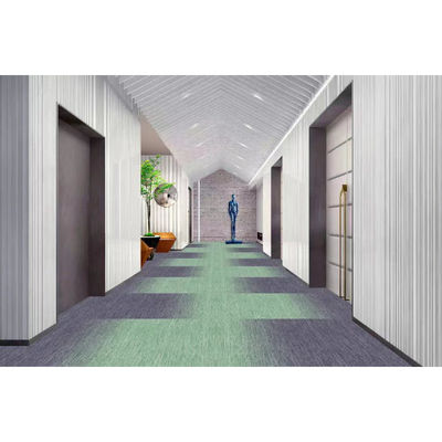 50x50cm vierkant kantoor tapijt tegels met middelgrote stapel hoogte van luxe 100% nylon OEM