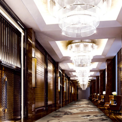 Luxe Axminster tapijt voor hotel 80% wol 20% nylon