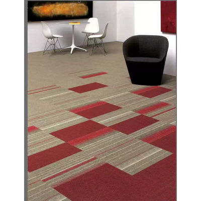 Op maat gemaakte 50x50 Nylon Printing Hotel Carpet Tile voor kantoor- en commerciële vloeren
