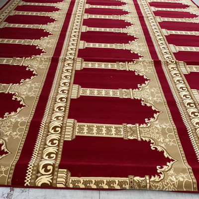 Moslims Muur tot Muur Gebed tapijtrol Tapis de Priere voor moskee in rechthoekige vorm
