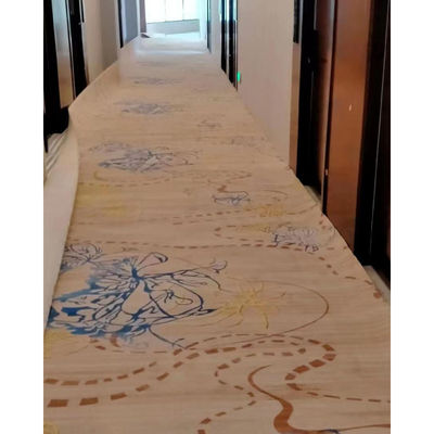 Wand-op-wand Axminster tapijt niet-slip Luxe stijl vloer print Customized Design