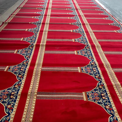 Moslims Muur tot Muur Gebed tapijtrol Tapis de Priere voor moskee in rechthoekige vorm