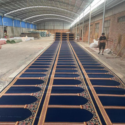 Masjien of handwasbare moskee tapijt rol in elke kleur voor wand tot muur gebed