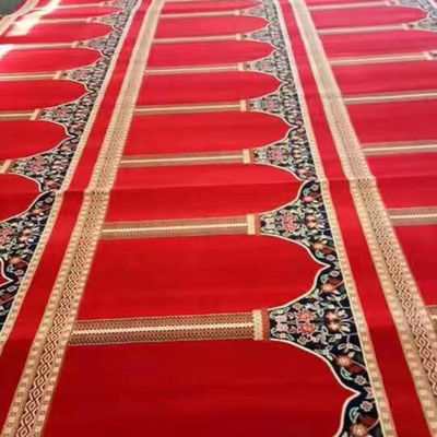Masjien of handwasbare moskee tapijt rol in elke kleur voor wand tot muur gebed