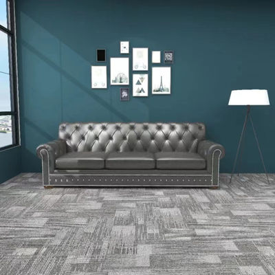 Totaal dikte 6±1 mm 100% nylon 50x50 tapijttegels voor kantoorcommerciële omgeving