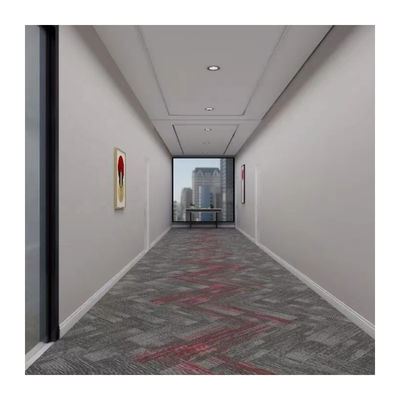 50x50cm Vierkant tapijttegels Luxe 100% Nylon materiaal voor kantoor rechthoekig