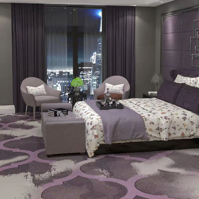 Op maat gemaakte hotelsuite Axminster tapijt voor luxe bloemen lobby en balzaal gang