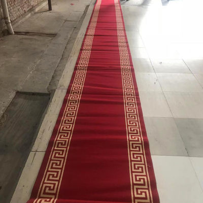 Makkelijk schoon te maken Solid Moslim Muur tot Muur Gebedstapijt Rollen voor Moskee Tapis de Priere
