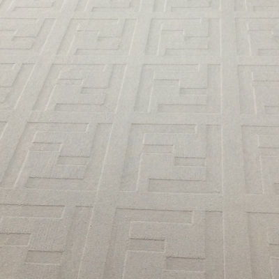 Medium Pile Handgemaakte Tufting Witte kleur tapijt en tapijt Custom Design voor moderne stijl