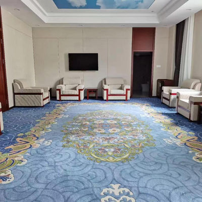 Rectangle Axminster Hotel tapijt in luxe Gouden Mordenas stijl voor recepties