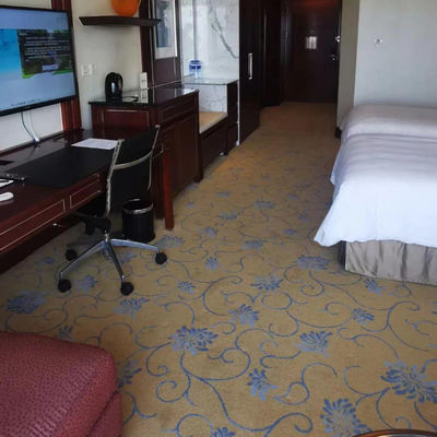 Flower Pattern Nylon Custom Printing Carpets voor Modern Design Style Hotel Decoratie