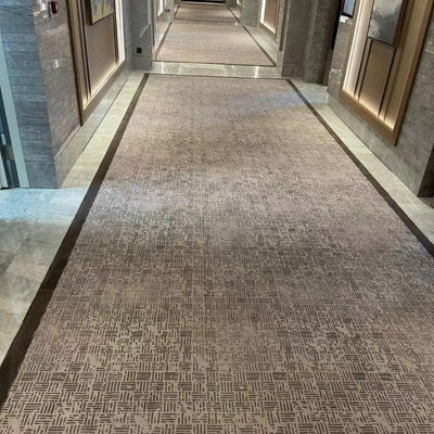 Flower Pattern Nylon Custom Printing Carpets voor Modern Design Style Hotel Decoratie