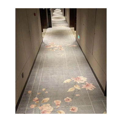 Flower Pattern Nylon Custom Printing Carpets voor Modern Design Style Hotel Decoratie