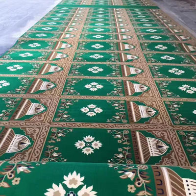 Moderne stijl Moskee tapijt rol in 4m breedte uit Pakistan met ontwerp