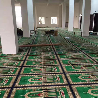 Moderne stijl Moskee tapijt rol in 4m breedte uit Pakistan met ontwerp