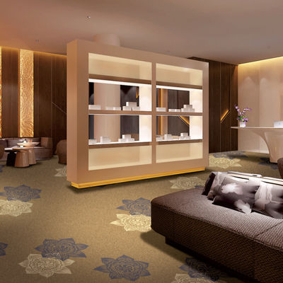 Brandwerend wol Nylon Axminster 5 sterren hotel tapijt voor banket gang gang gebeden