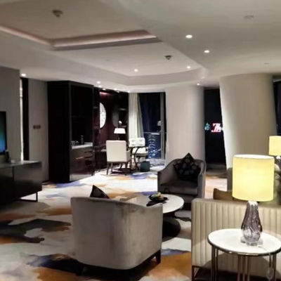 Gepersonaliseerd handgevoerde woonkamer tapijt Luxe Designer Wolle Teppich voor moderne stijl