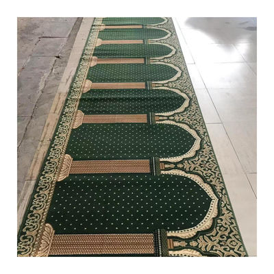 Rectangle Axminster Custom Patterns 4*25 Roll Custom Carpets voor Moskee Gebedstapijt