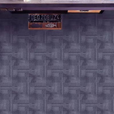 Modulair kantoor PP tapijt Luxe afneembare tapijttegels 50x50 met puzzelpatroon