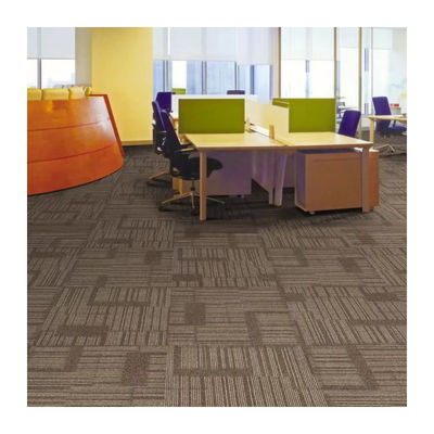 Plain Style Puzzle Pattern Luxe Afneembare tapijttegels 50x50 voor kantoor modulair