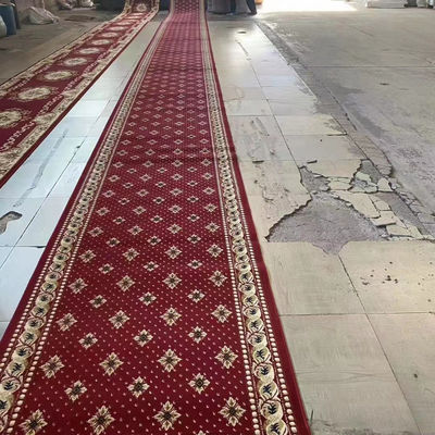 Commerciële kerk Moslim wand tot muur gebed tapijt rol met gemakkelijke installatie