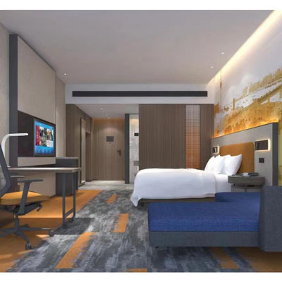 Hoge stapelmachine gemaakt op maat gedrukte tapijten in modern ontwerp voor hotelkopers