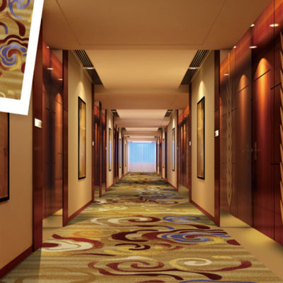 Ontwerp 80% wol en 20% gang hotel Axminster tapijt voor thuis stapel hoogte 7mm-10mm