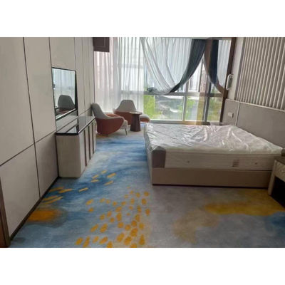 Moderne design stijl Hoogstapel winkelruimte Op maat gedrukt Nylon wand tot wand tapijt