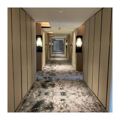 Kleur op maat Hotel Lobby Wand tot muur tapijt voor 5 sterren brandwerend Banketzaal