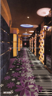Square Design Axminster brandwerend hotel tapijt met 80% wol en 20% nylon materiaal