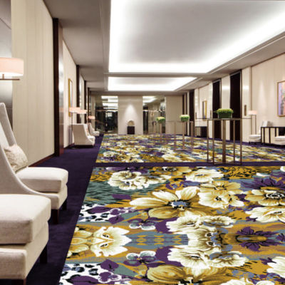 Huis Wasbaar Luxe Brandbestendig Wol Hotel Axminster tapijt Voor Banket Hall Lobby