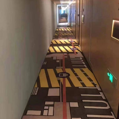 Commerciële vloer brandwerend Wilton tapijt met moderne stijl oplossing leverancier