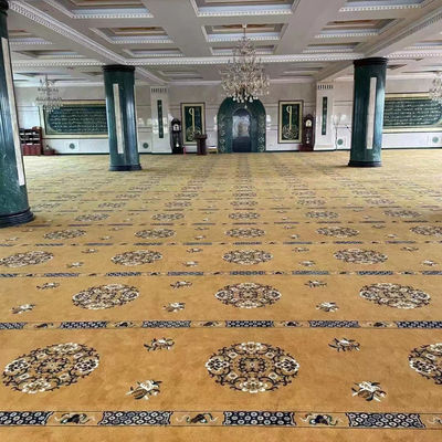Persoonlijke tapijten voor moskee Gebed Banketzaal Axminster 4*25 Roll Machine Geweven tapijt