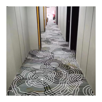 Hotel Wand tot muur commerciële vloermachine gemaakt brandwerend tapijt voor decoratieve