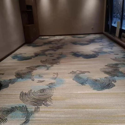Hotel Wand tot muur commerciële vloermachine gemaakt brandwerend tapijt voor decoratieve