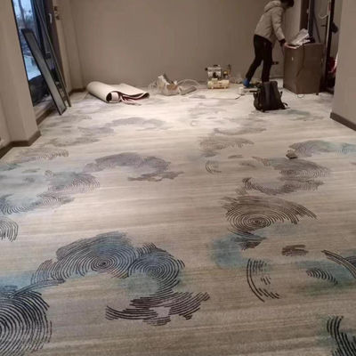 Hotel Wand tot muur commerciële vloermachine gemaakt brandwerend tapijt voor decoratieve