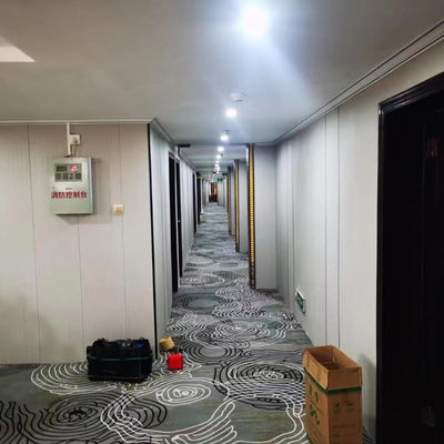 Hotel Wand tot muur commerciële vloermachine gemaakt brandwerend tapijt voor decoratieve